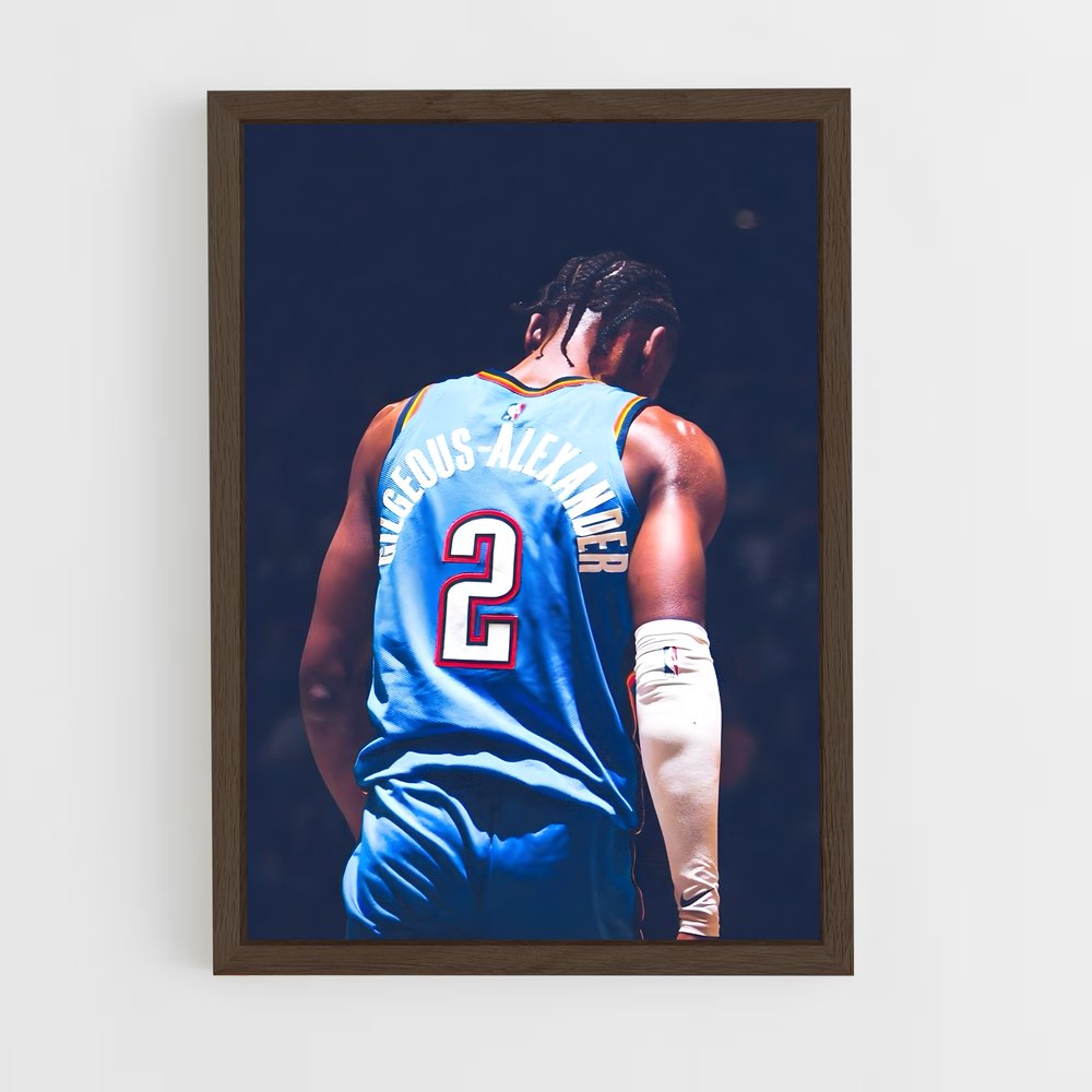 Poster Dunk du Dragon – affiche Basketball (vue 5)